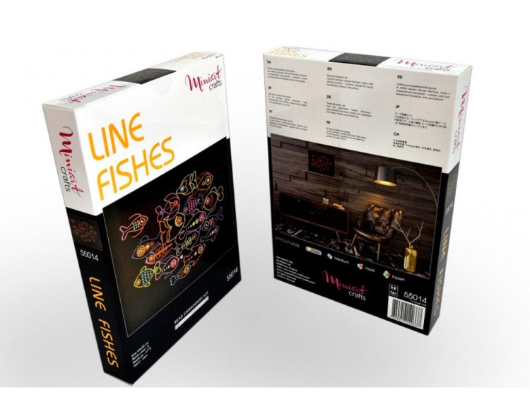 Набор вышивки бисером «Рыбы Линии» — картинка 4