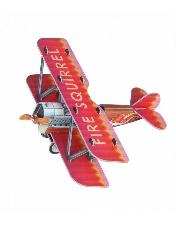 Сборная модель из картона «Самолетик (красный)»