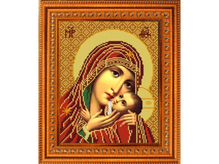 Рисунок на ткани «Богородица Касперовская»