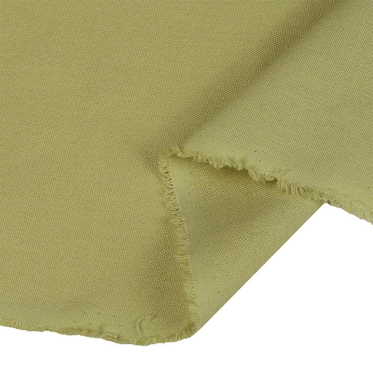 Ткань льняная, 1 м x 140 см, 200 г/м², цвет: салат, TBY — картинка 5