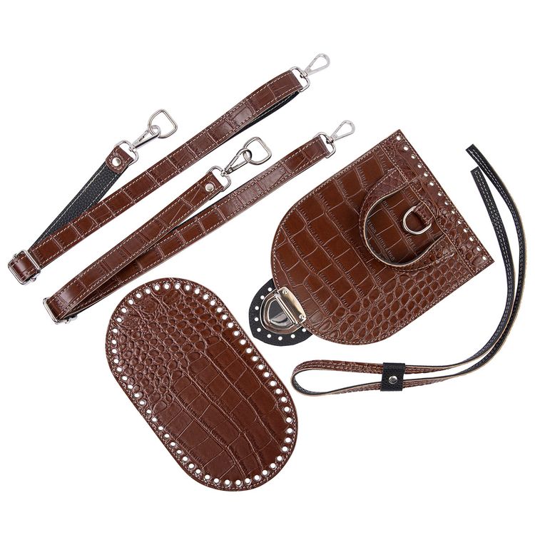 Набор для вязаного рюкзака «Коричнево-бежевый», Gamma — картинка 2