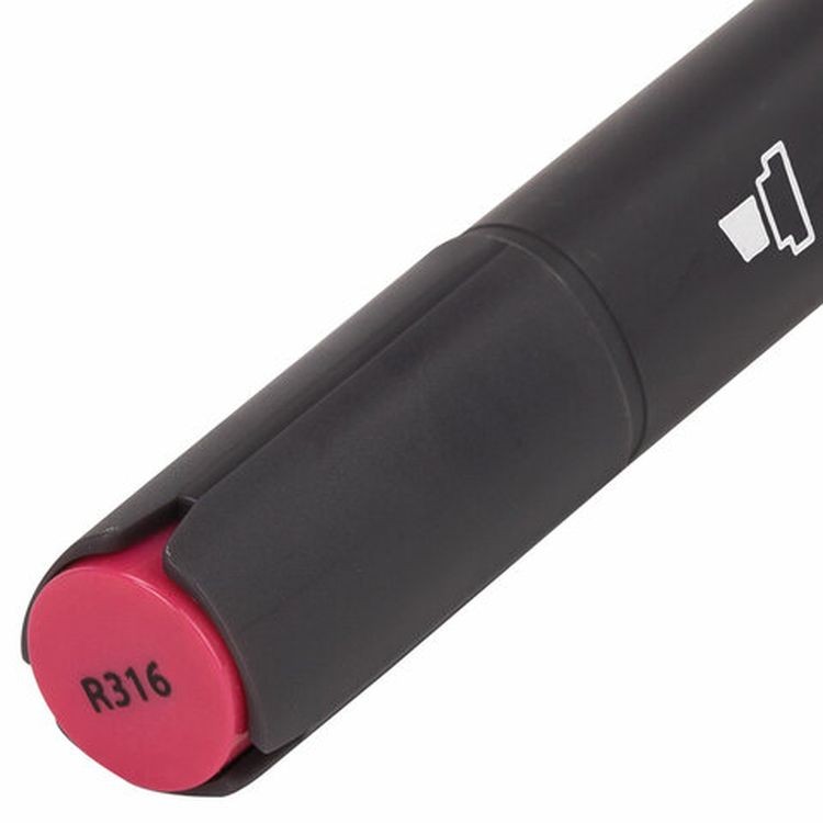 Маркер для скетчинга двусторонний 1 мм - 6 мм BRAUBERG ART CLASSIC, цвет: ярко-красный — картинка 6