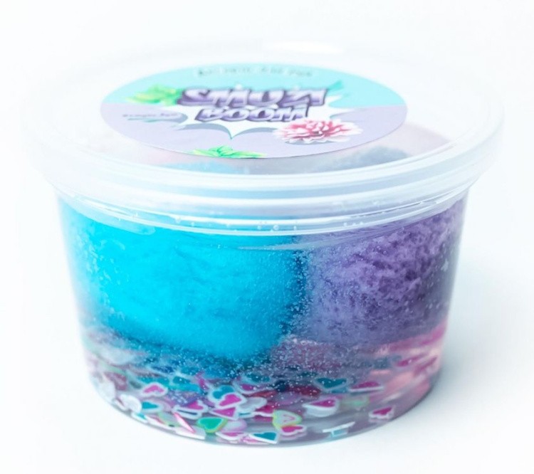 Слайм-десерт для рук Smuzi boom Флоат с ароматом клубники, 200 гр
 — картинка 3