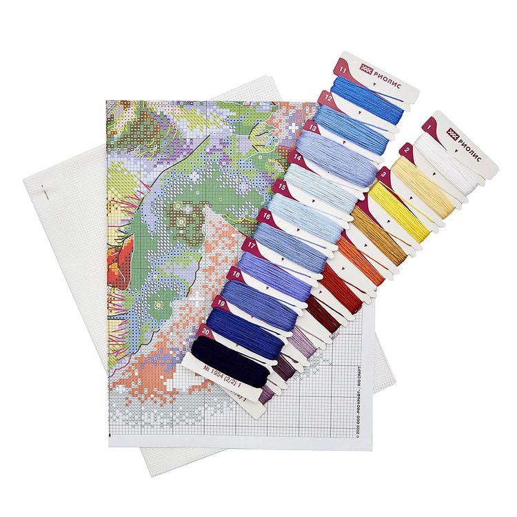 Набор для вышивания «В ночном лесу» — картинка 2