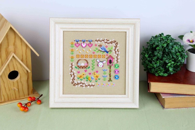 Набор для вышивания «Мини-семплер. Пасхальное волшебство» — картинка 6