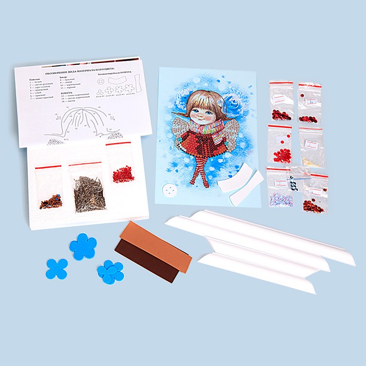 Мозаика из пайеток «Фея» — картинка 2