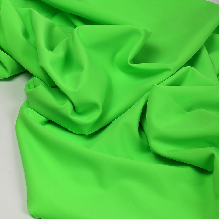 Ткань Бифлекс матовый, 190 г/м², 6 м x 150 см, цвет: зеленый неон, TBY — картинка 4