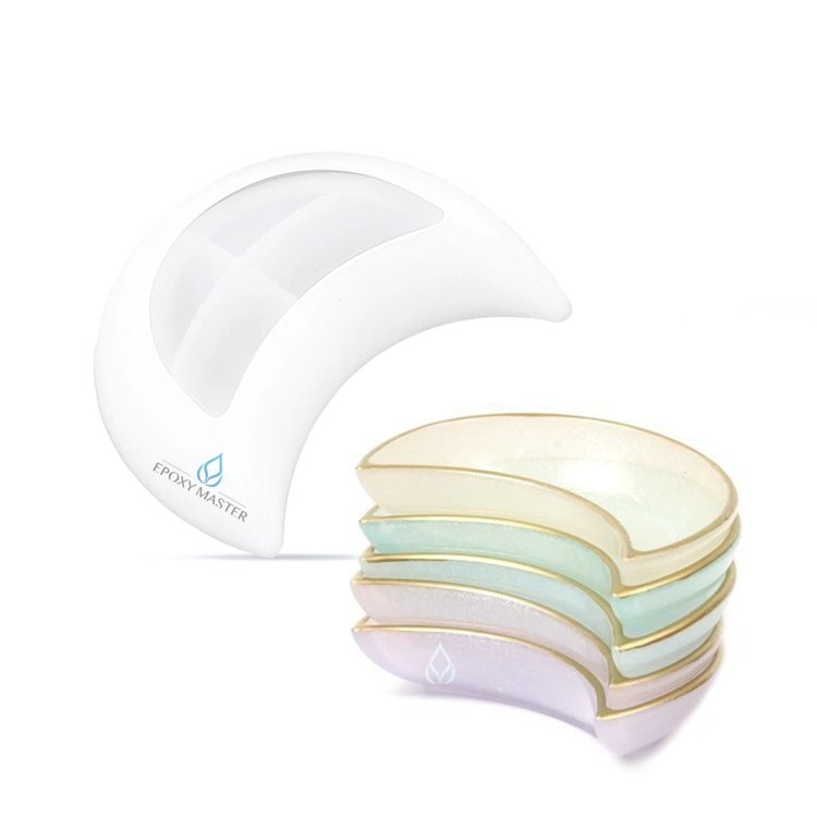 Силиконовый молд - Блюдо Луна, 11,7х7см — картинка 2