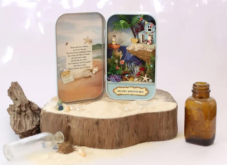 Сборная модель Румбокс. Домик в шкатулке «Остров приключений» — картинка 5