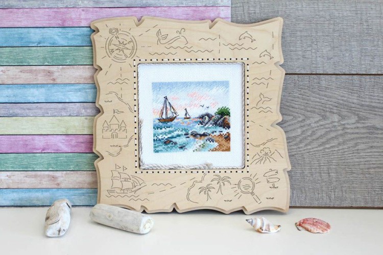 Набор для вышивания «На морской волне» — картинка 3