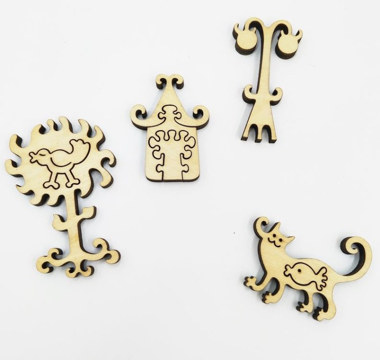 Деревянные пазлы DAVICI «Город котиков» — картинка 6