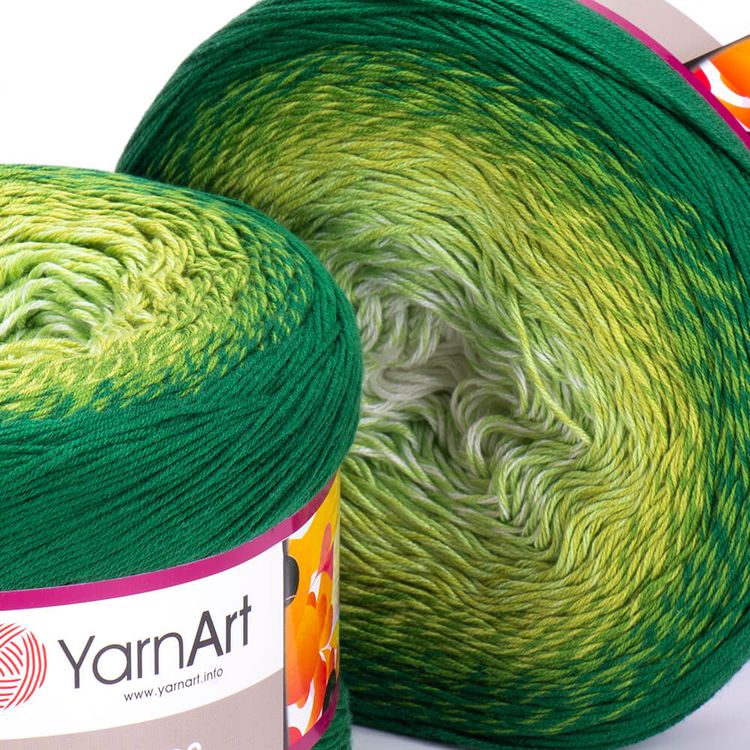 Пряжа YarnArt Flowers (283), мультиколор, 5 шт. по 250 г — картинка 2