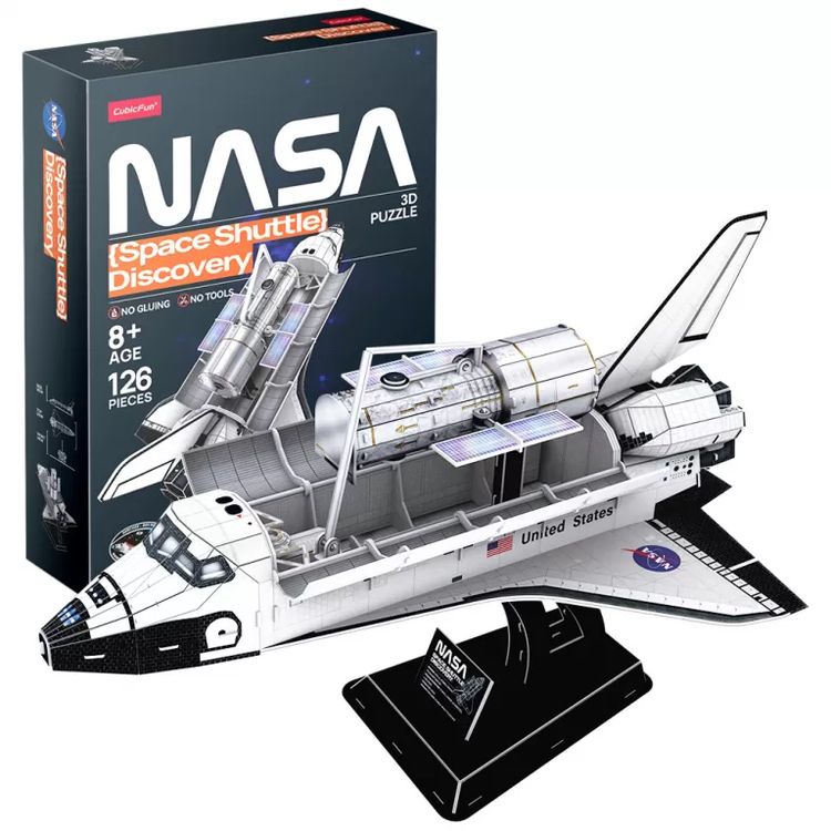 3D-пазл CubicFun «Космический шаттл Дискавери» — картинка 2