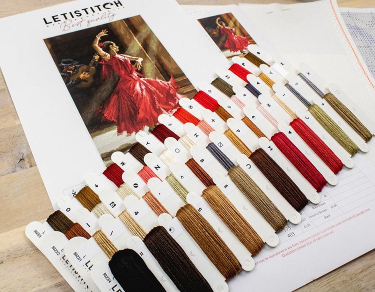 Набор для вышивания «Фламенко» — картинка 9