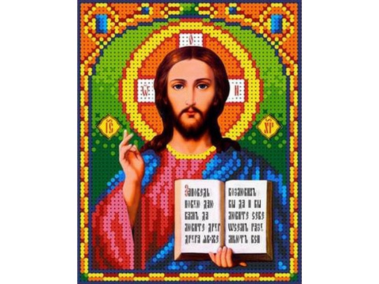 Набор вышивки бисером «Господь Вседержитель» — картинка 2