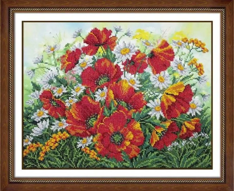 Набор для вышивания «Полевые маки» — картинка 2