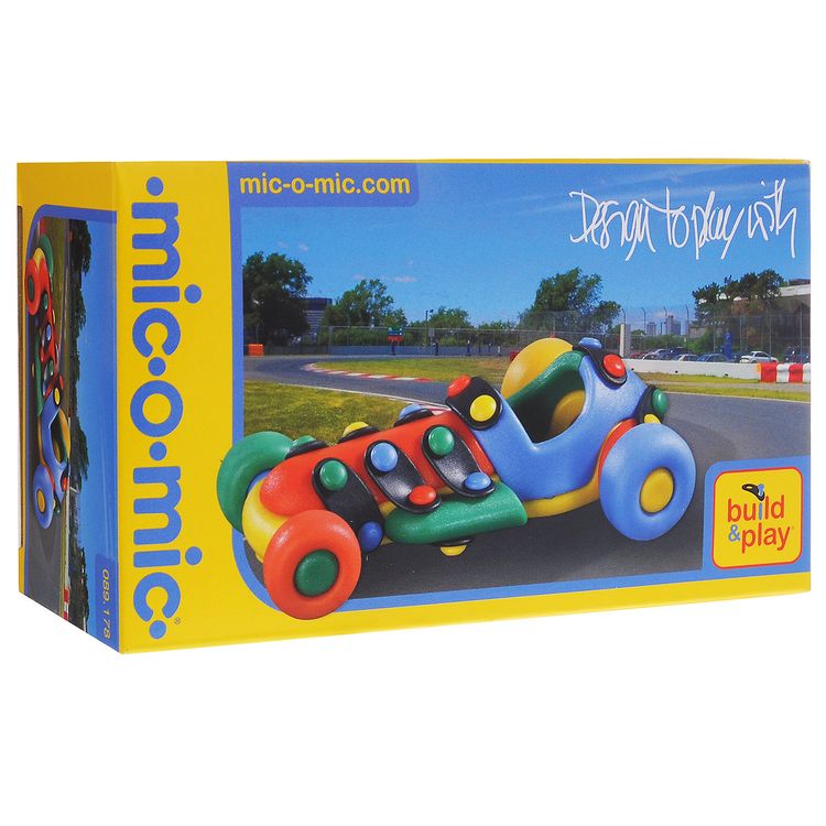 Конструктор Mic-o-mic «Машинка гоночная» — картинка 2