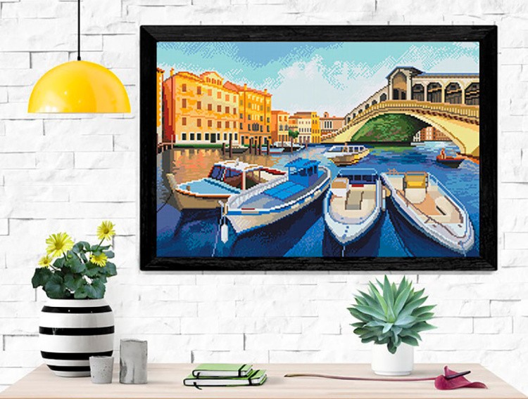 Алмазная вышивка «Тихая гавань» — картинка 3