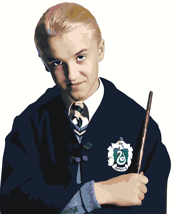 Картина по номерам «Гарри Поттер: Драко Малфой»