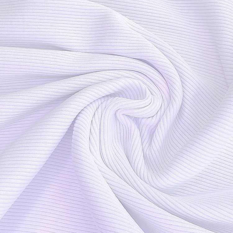 Ткань трикотаж Кашкорсе с лайкрой, 3 м x 120 см, 350 г/м², цвет: белый, TBY