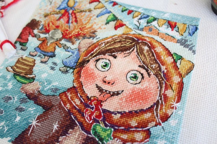 Набор для вышивания «Веселая масленица» — картинка 2