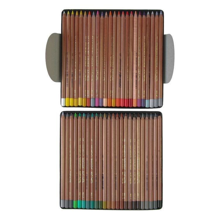 Мелки сухие в карандаше Gioconda, набор 48 цв., KOH-I-NOOR — картинка 3