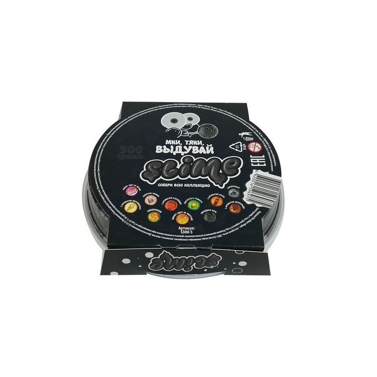 Лизун Slime «Mega», звездная ночь — картинка 2