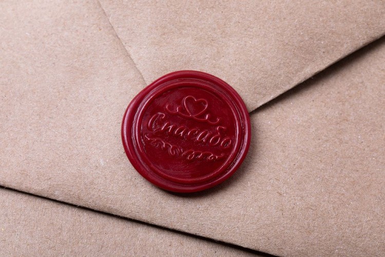 Сургучная печать «Спасибо», 25 мм, Mr.Painter — картинка 3