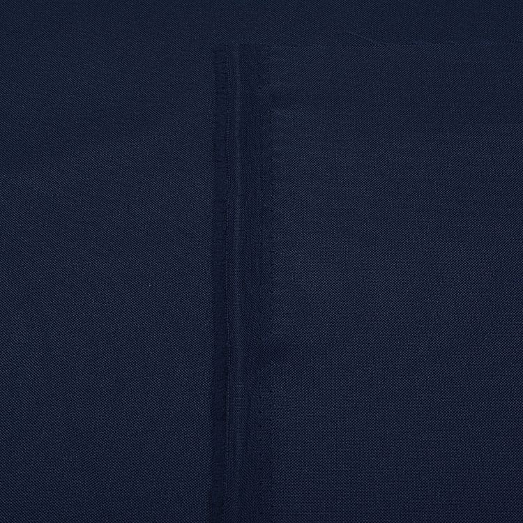 Ткань габардин, 1 м х 150 см, 150 г/м², цвет: темно-синий, TBY — картинка 3