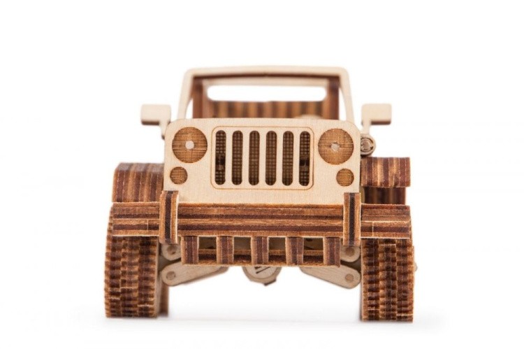 Конструктор из дерева «Сафари Джип», Wood Trick — картинка 5