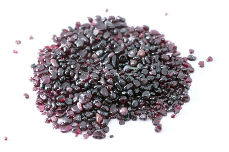 Натуральный камень Гранат (фракция 1-10 мм) 90 г, Art Blong — картинка 3