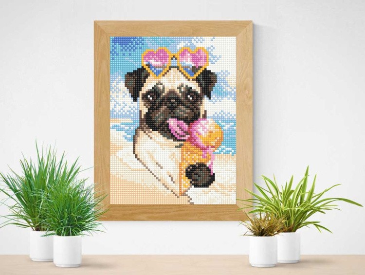 Алмазная вышивка «Ванильное лето» — картинка 3