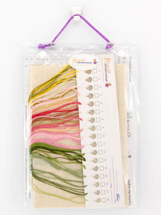 Набор для вышивания «Розовые нежные» — картинка 3