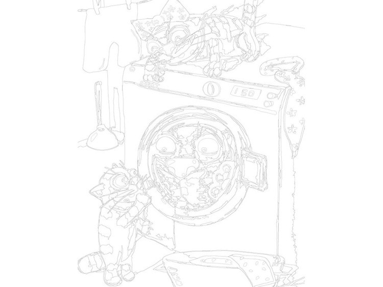 Картина по номерам «Наш папа улетает в космос» — картинка 3