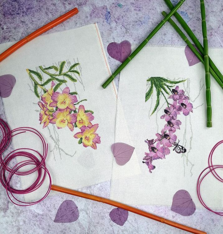 Набор для вышивания «Орхидеи» — картинка 2