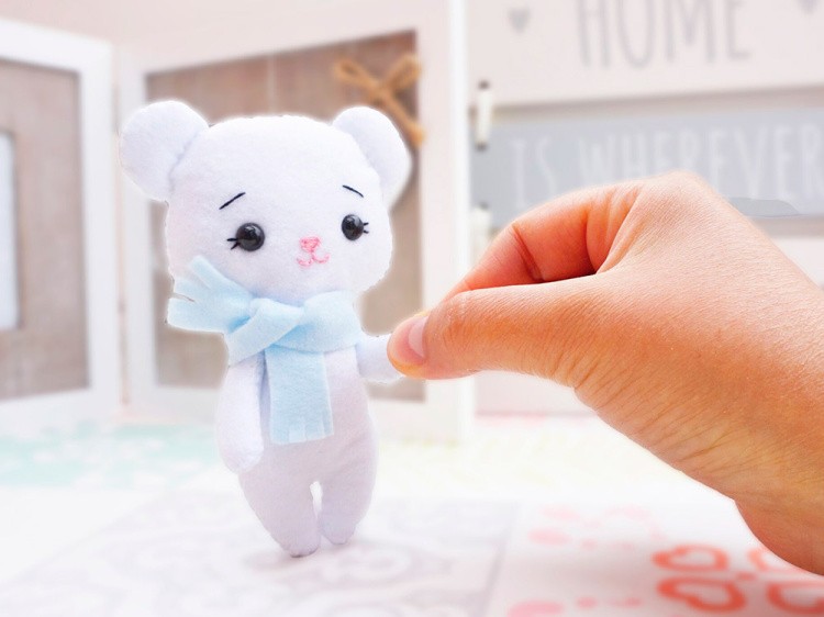 Набор для шитья игрушки «Медвежонок Умка» — картинка 2