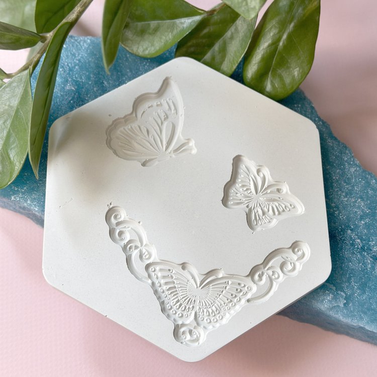 Силиконовые вкладыши с бабочками №10 — картинка 5