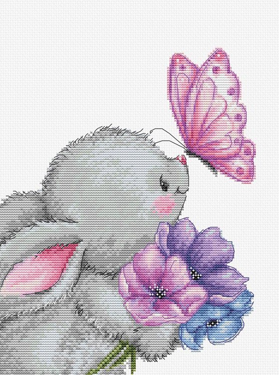 Набор для вышивания «Кролик и Бабочка»