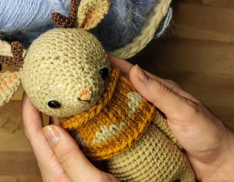 Пряжа YarnArt Jeans (47), василек, 5 шт. по 50 г — картинка 4