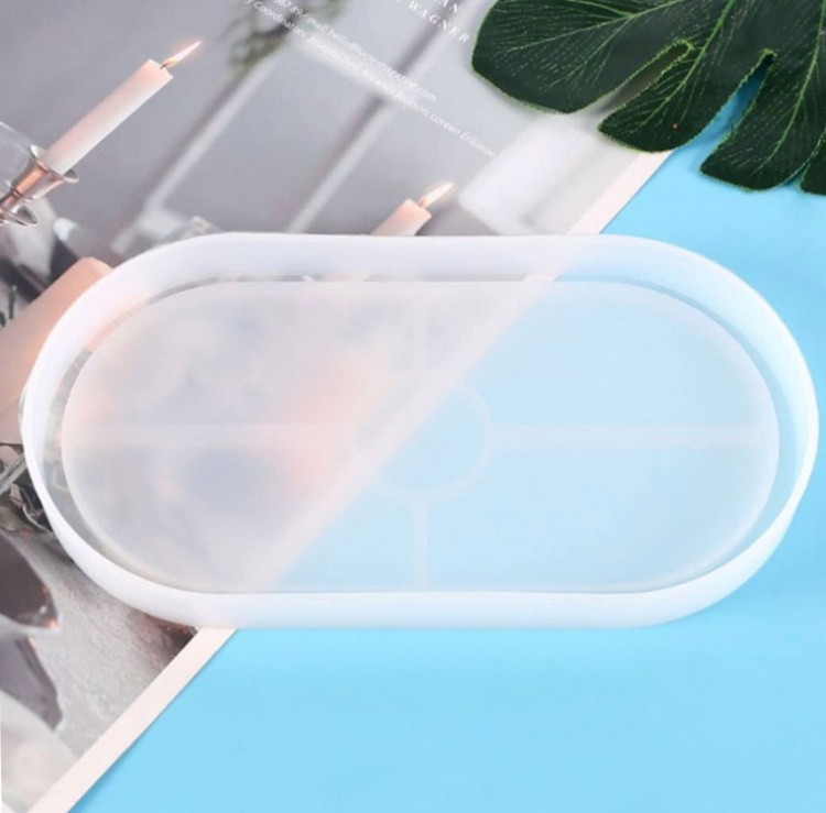 Силиконовый молд - Лоток овальный, 18x10см — картинка 2