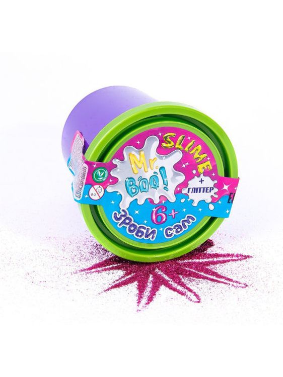 Набор для экспериментов «Сделай сам» Cлайм с блёстками — картинка 4