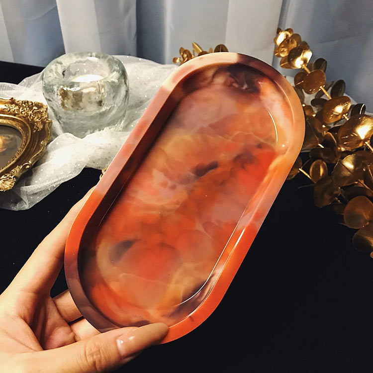 Силиконовый молд Epoxy Master блюдце овал, 20х10 см — картинка 6