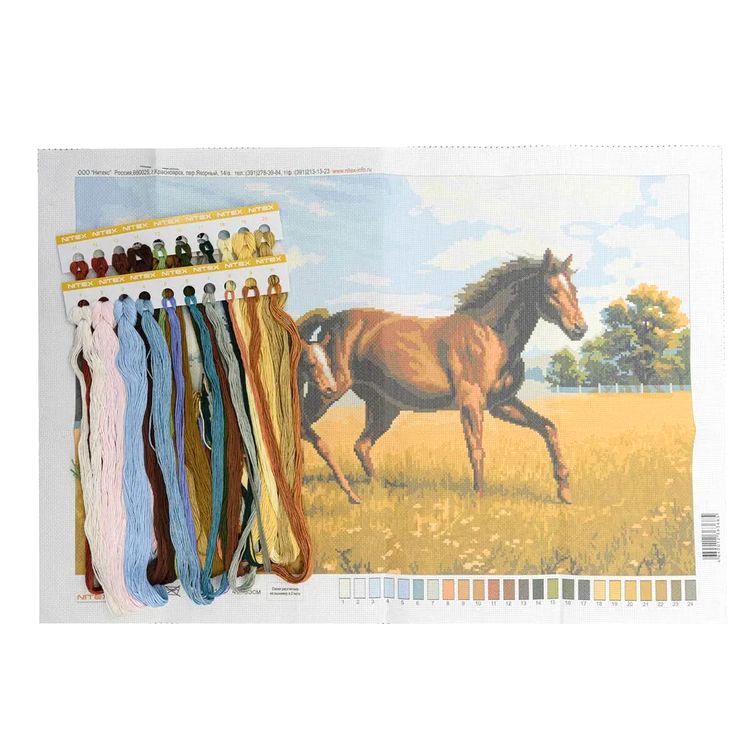 Набор для вышивания «Лошади» — картинка 2