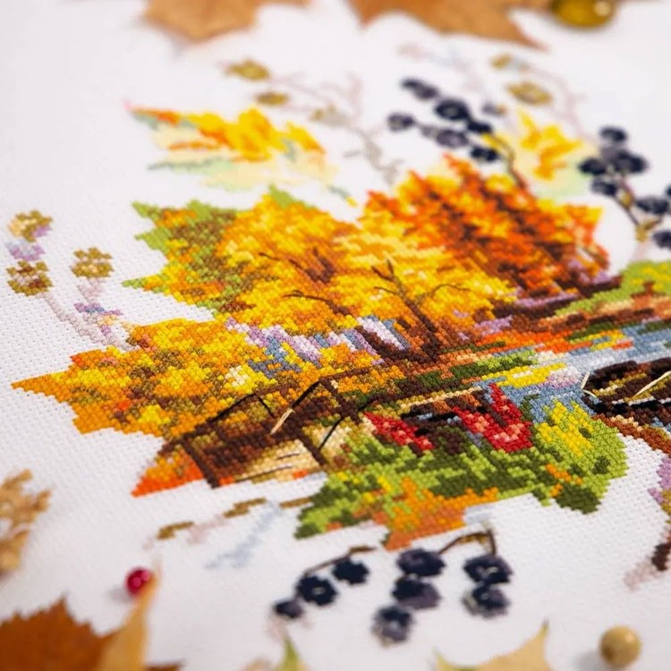 Набор для вышивания «Осенние зарисовки» — картинка 6