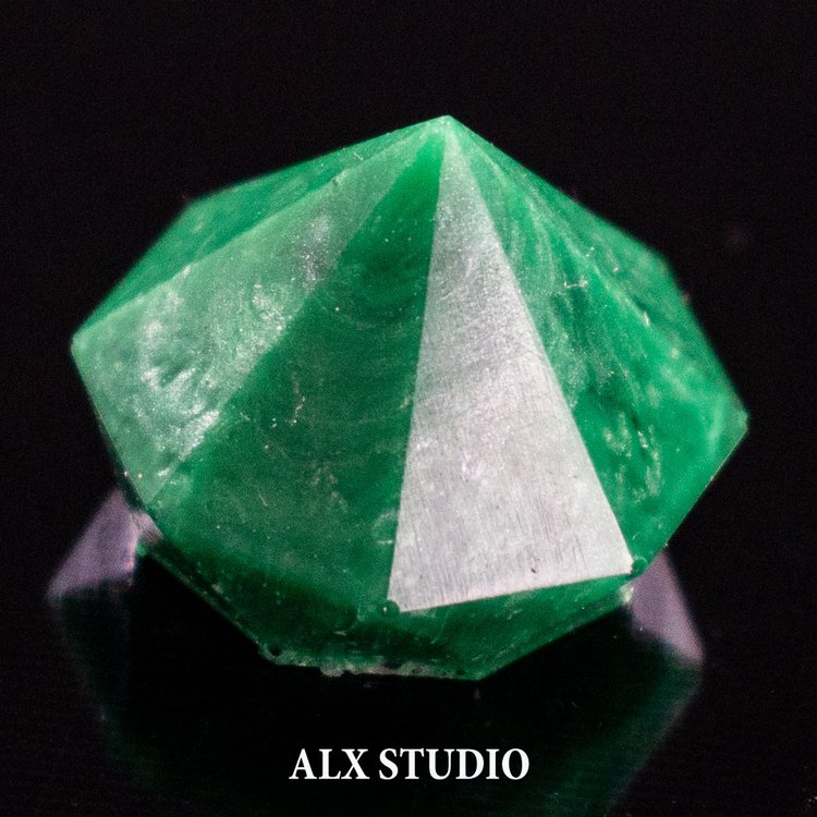 Краситель для эпоксидной смолы зеленый, 20 г, ALX Studio — картинка 2