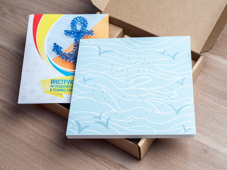 Набор для творчества STRING ART «Якорь» — картинка 2