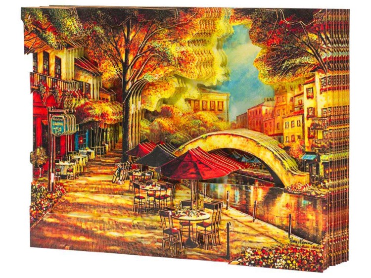 Папертоль «Кафе на набережной» — картинка 2