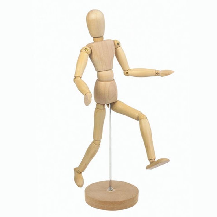 Манекен человека художественный женский, дерево, высота 51 см, BRAUBERG ART CLASSIC  — картинка 7