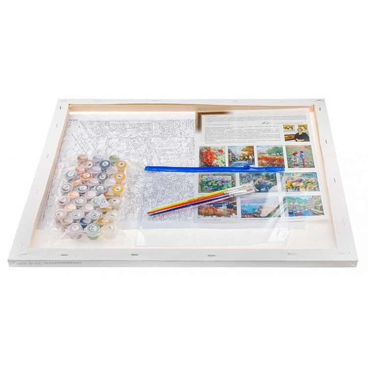 Картина по номерам «Вечер на Басманной» — картинка 3