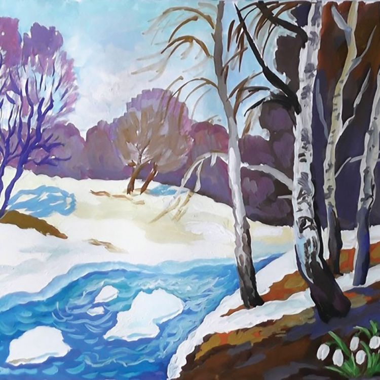 Гуашь Юнландия «Школьная», 8 цв. по 17 мл — картинка 6